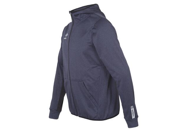 UMBRO Core Tech Hood ZipJ19 Blå mel. 116 Teknisk jakke med hette